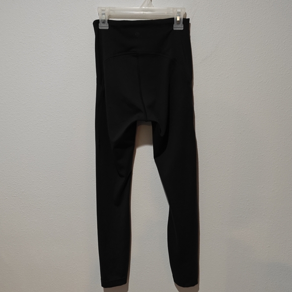 Lululemon High Rise Instill Leggings Size 4 Tight Black - Picture 3 of 7